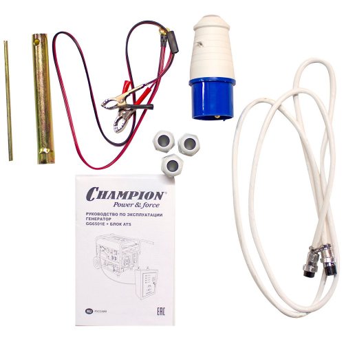 Электростанция CHAMPION GG 6501 E + ATS