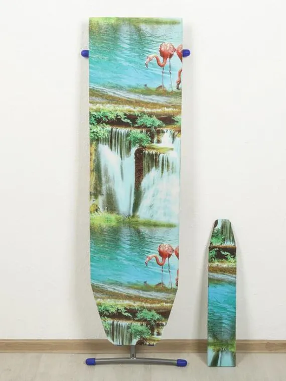 Доска гладильная Nika «Лина 2», 112×29 см, два положения высоты 70, 80 см, цвет МИКС