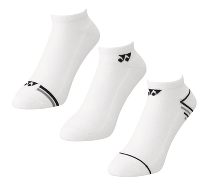 Теннисные носки Yonex Low Cut 3P - White