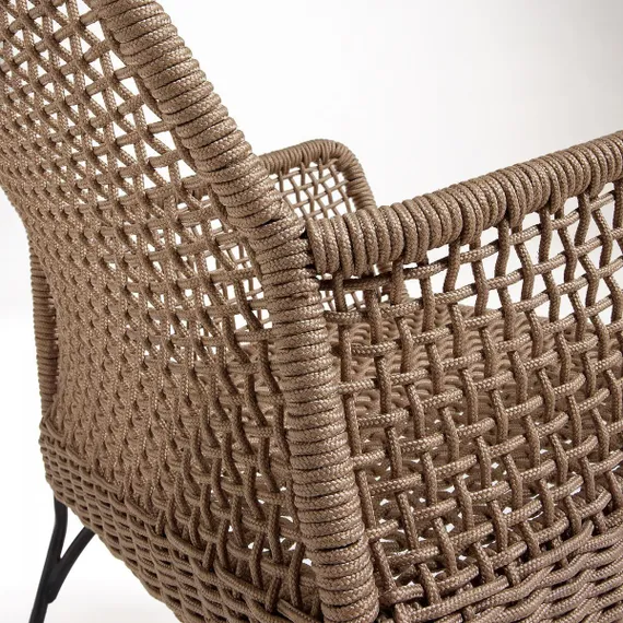 Плетеный стул Novak бежевый