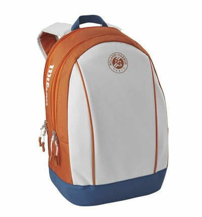 Рюкзак теннисный Wilson Team Backpack Junior Roland Garros 2024 - cream/clay/navy