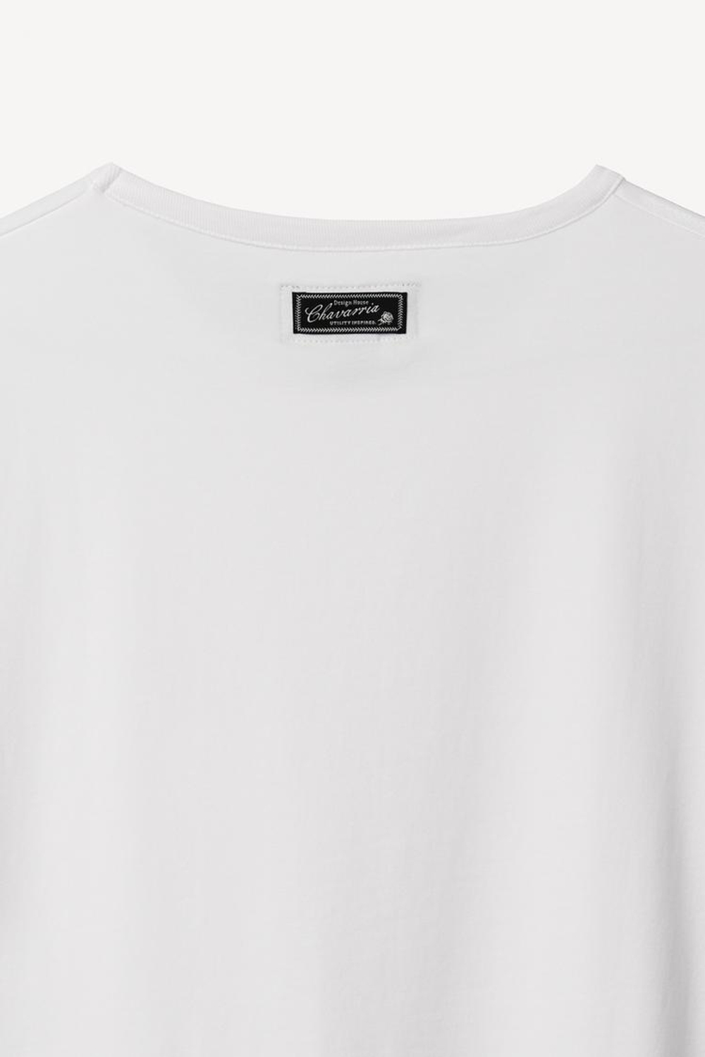 ZARA X WILLY CHAVARRIA ОДНОТОННАЯ ФУТБОЛКА, БЕЛЫЙ