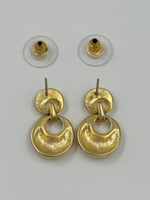 Серьги с подвесками матовые