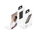 Внешний аккумулятор MagSafe uBear Icon (Qi2) (10000 мА·ч) Беспроводная зарядка: Qi 15 Вт. Проводная зарядка: USB-C. Сертификация Qi2. Есть LED-индикация и поддержка PD. Энергоёмкость — 38,5 Вт·ч. Максимальная выходная мощность — 30 Вт