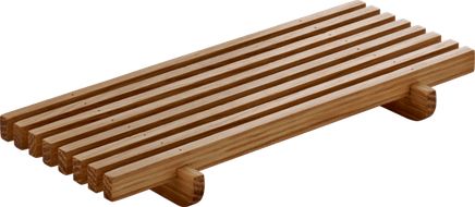 WOOD ANANTI OAK - Подставка-решетка прямоугольная для хлеба 18х9 см дуб WOOD ANANTI OAK артикул 7418802, PLAYGROUND