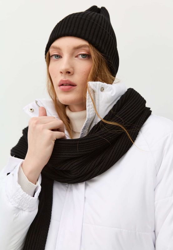 Шарф, черный