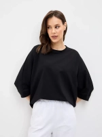 Футболка оверсайз большие размеры летучая мышь