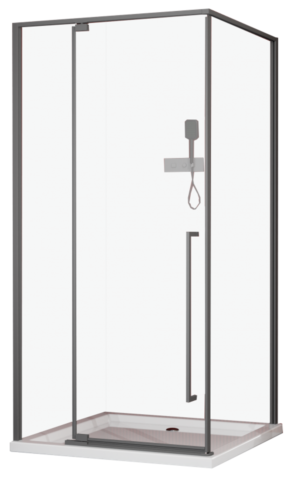 Ограждение душевое ESBANO ESA-119PS-GM 110x90x195