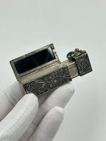 Серебряный футляр для помады