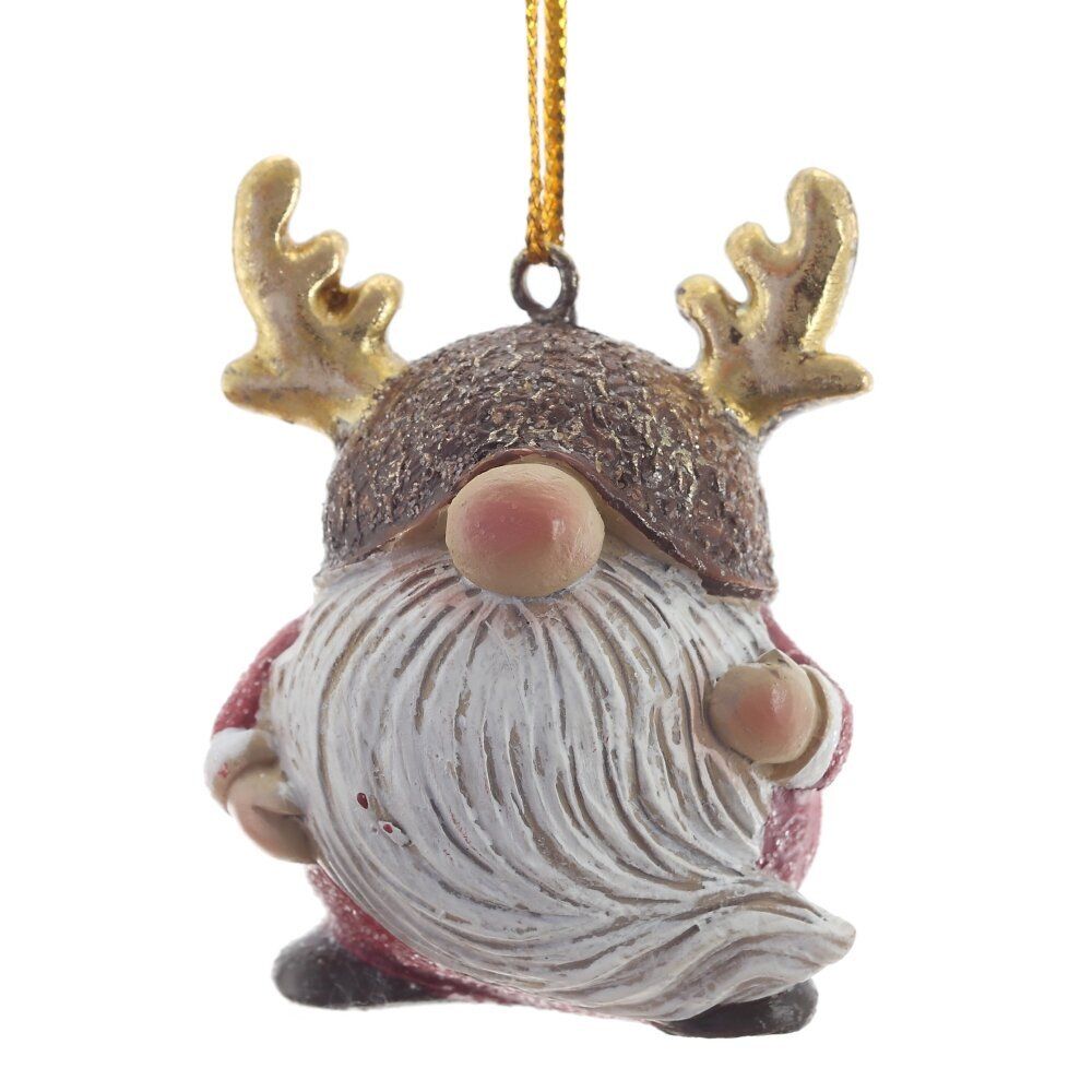 GAEM Фигурка декоративная подвесная "Гном", L4 W3,5 H5 см, 2в.