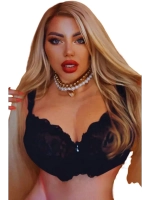 Франзуская модель бюстгальтера большие размеры FGi ажурный