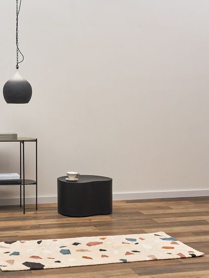 Ковер из хлопка terrazzo poetry из коллекции ethnic, 70х160 см