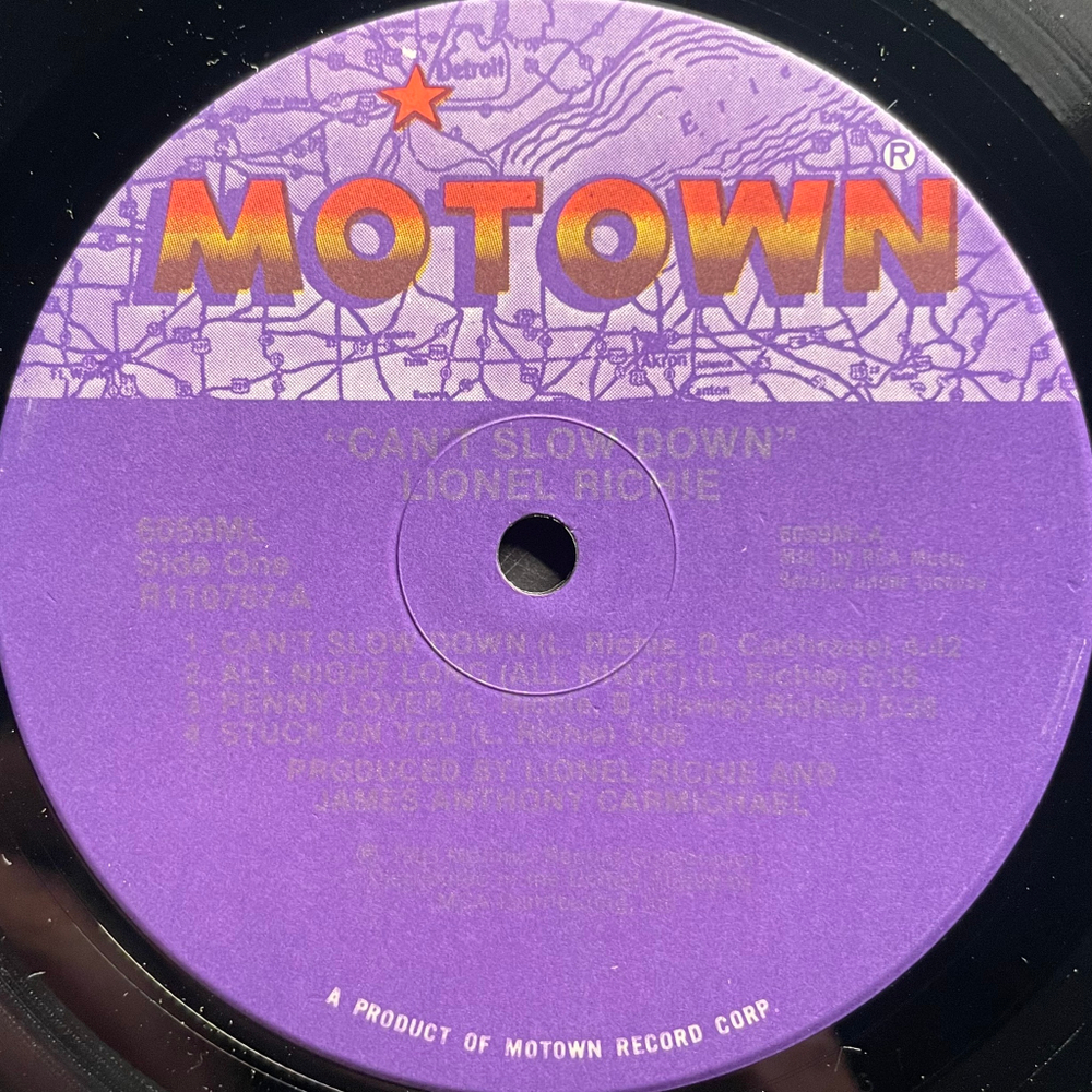 Lionel Richie ‎– Can't Slow Down (США 1983г.)