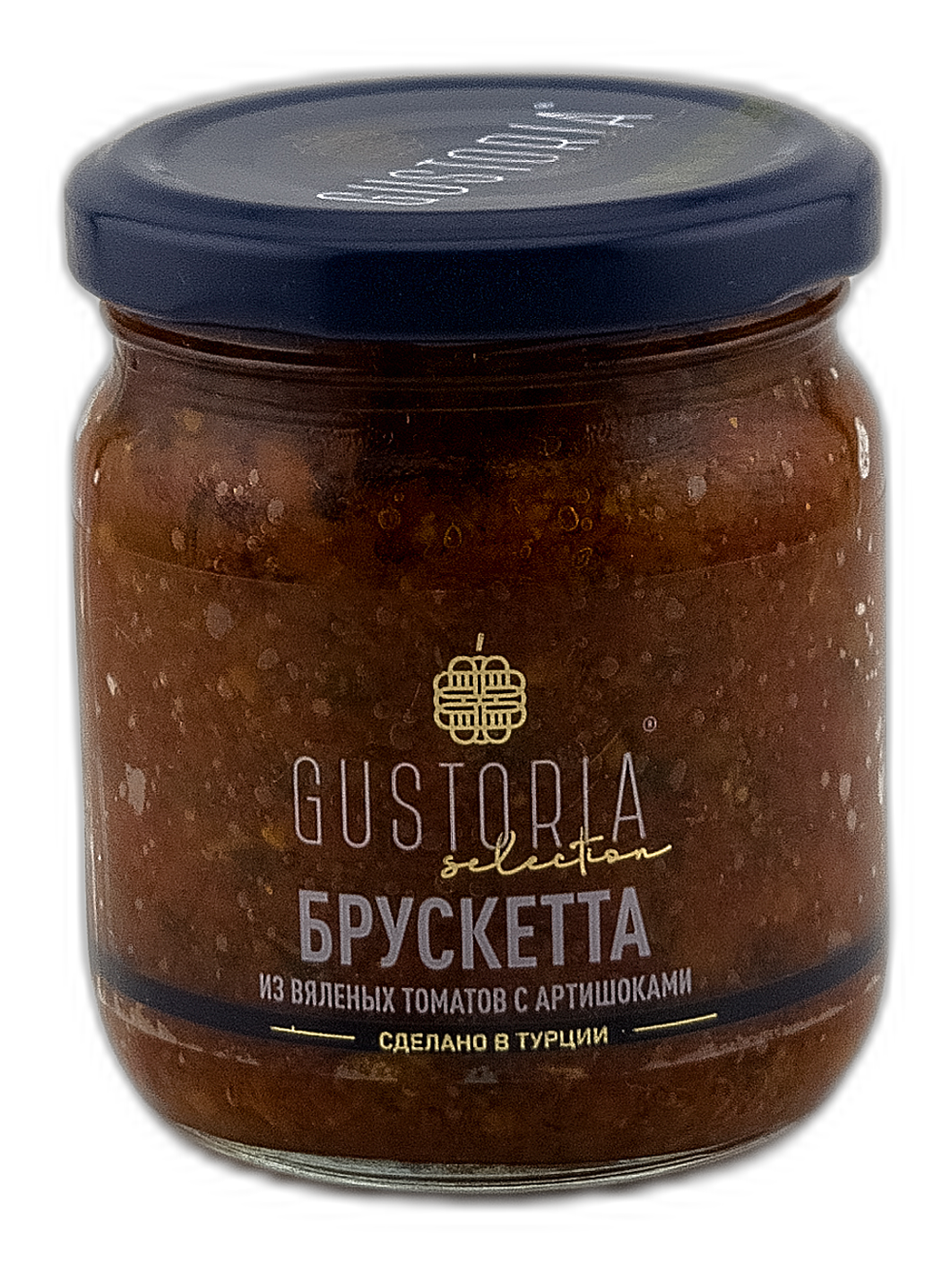 Брускетта из вяленых томатов с артишоками GUSTORIA, 210 г