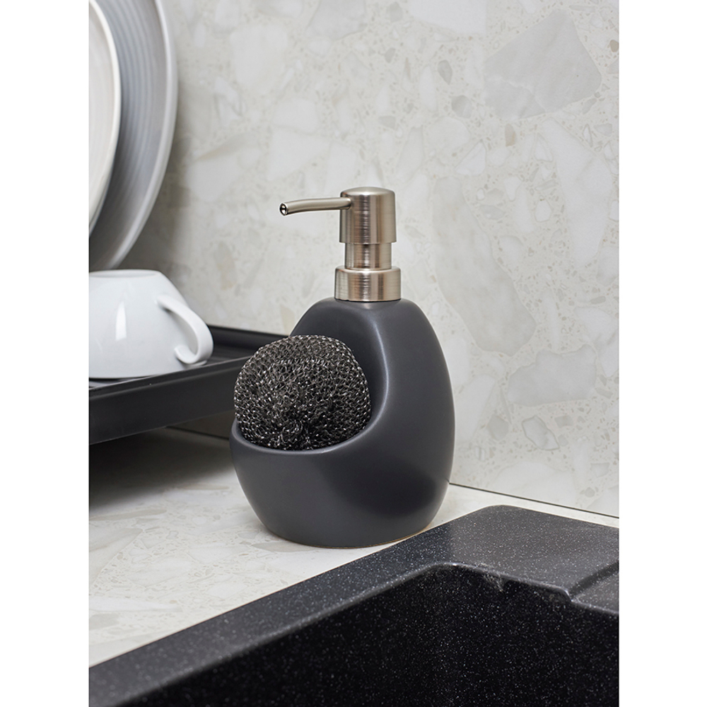 Диспенсер для мыла lystad, 460 мл, черный