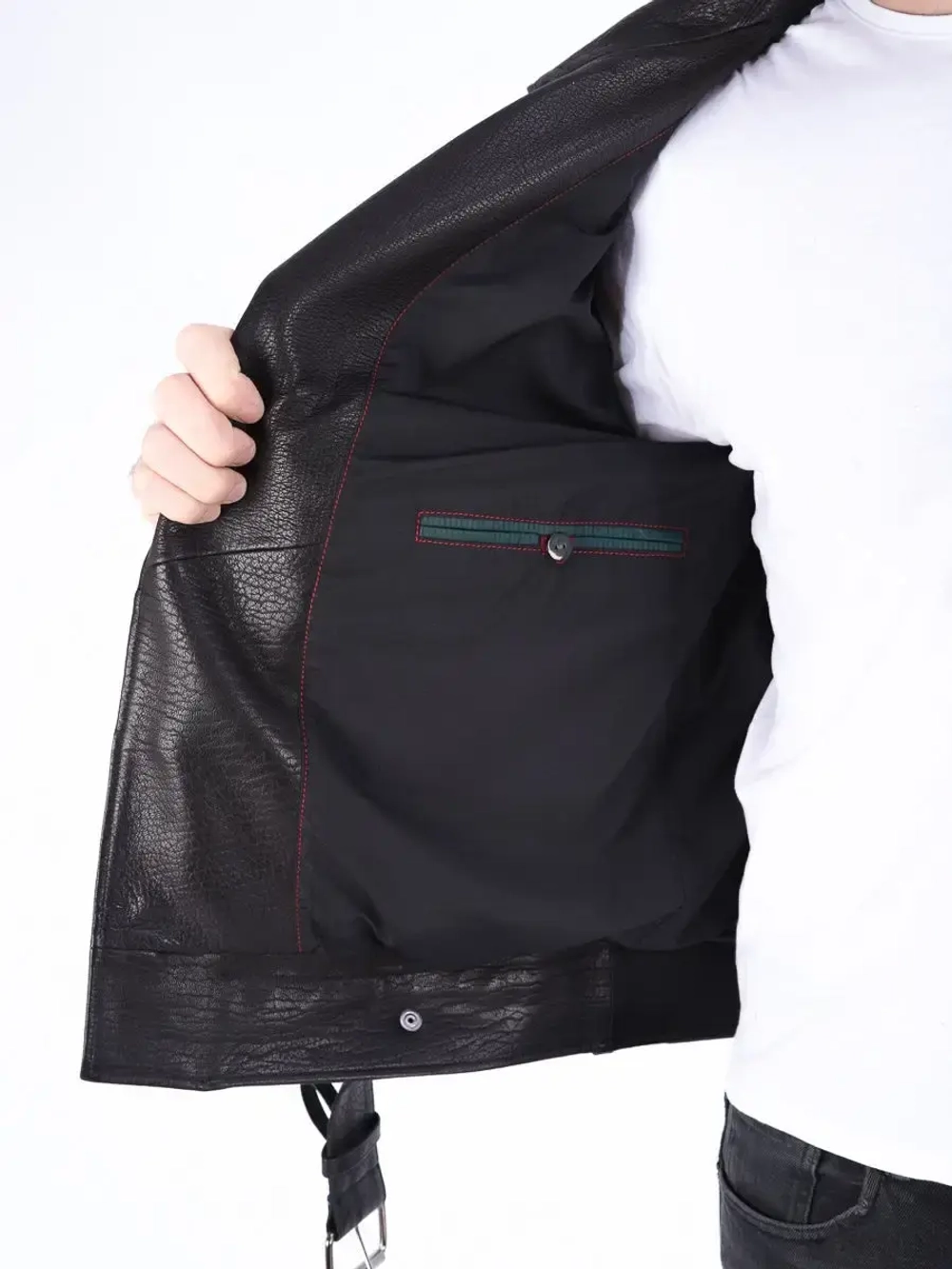 Косуха мужская  кожаная,  куртка мужская
