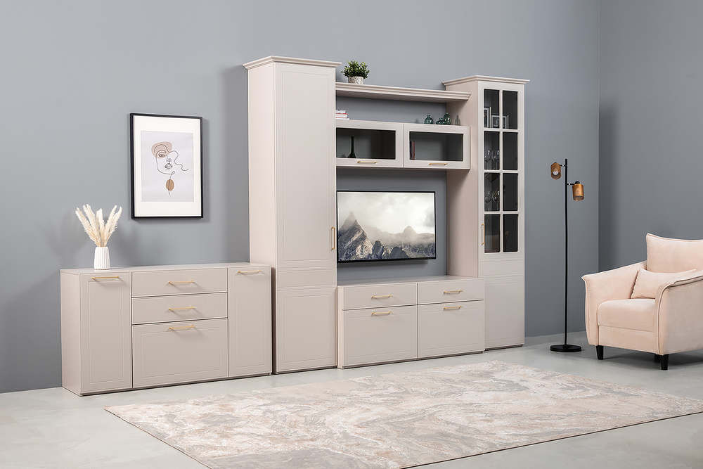 Ричфорд шкаф-витрина 16.396 кашемир / моно керамика