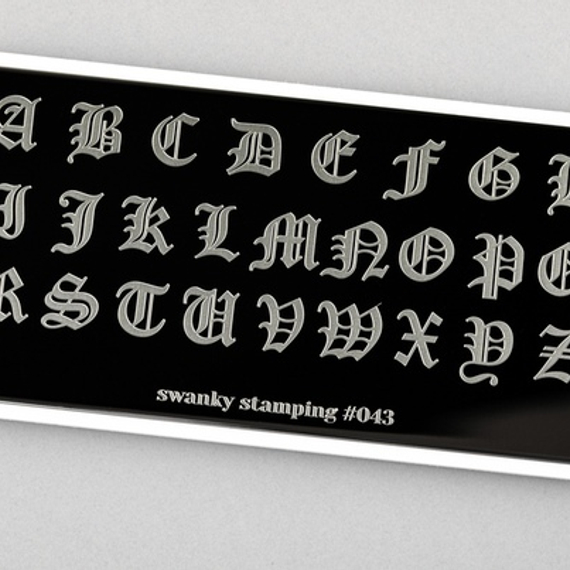 Пластина Swanky Stamping №43