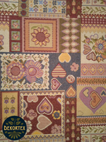 Гобеленовая скатерть Испанские сердечки D 160 см