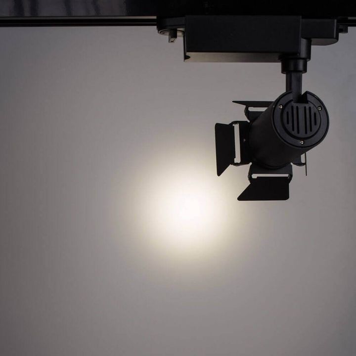 Трековый светодиодный светильник Arte Lamp FALENA A6709PL-1BK