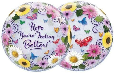 П BUBBLE 22" Бабочки в саду