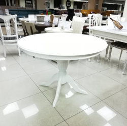 Стол обеденный Эдельвейс К 900 (дуб/тон Венге)