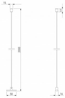 Подвес для трека Elektrostandard Line Magnetic a069704