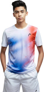 ОДЕЖДА ДЛЯ ТЕННИСА Мальчики, Футболка HEAD TOPSPIN T SHIRT Boy .