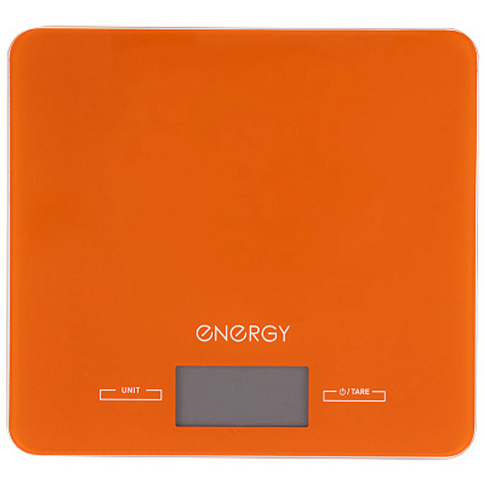 Весы кухонные Energy EN-432 оранжевый (102912)