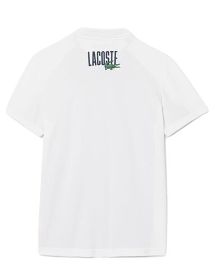 Теннисное поло Lacoste Colour-Block Printed Tennis