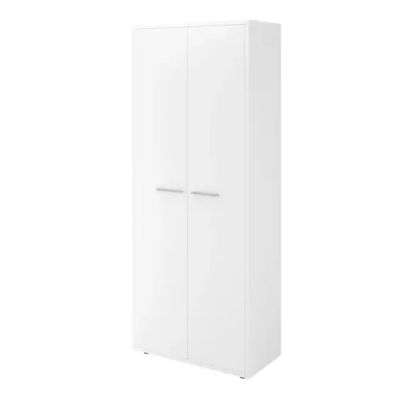 Шкаф высокий закрытый 2 двери Дублин Д40 800х400х1980