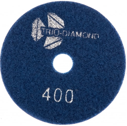 Круг алмазный гибкий шлифовальный "Черепашка" 100 Р 400 Trio-Diamond 340400