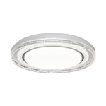 7642/EL MARON SN 178 Светильник пластик/серебрист. LED 70Вт 3000-6000K D490 IP43 пульт ДУ SUZY SILVER