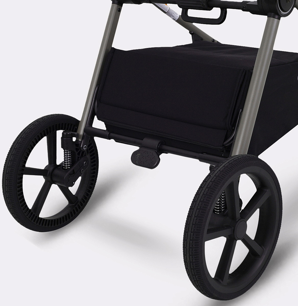 Детская коляска Rant Teo Soft 3 в 1 с автокреслом Cruise Grey Cloud