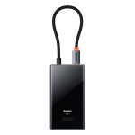 USB-C Хаб PioneerJoy 8-Port (HDMI4K@60Hz + 2xUSB3.0 + USB2.0 +USB-C-PD + RJ45 + SD + TF)