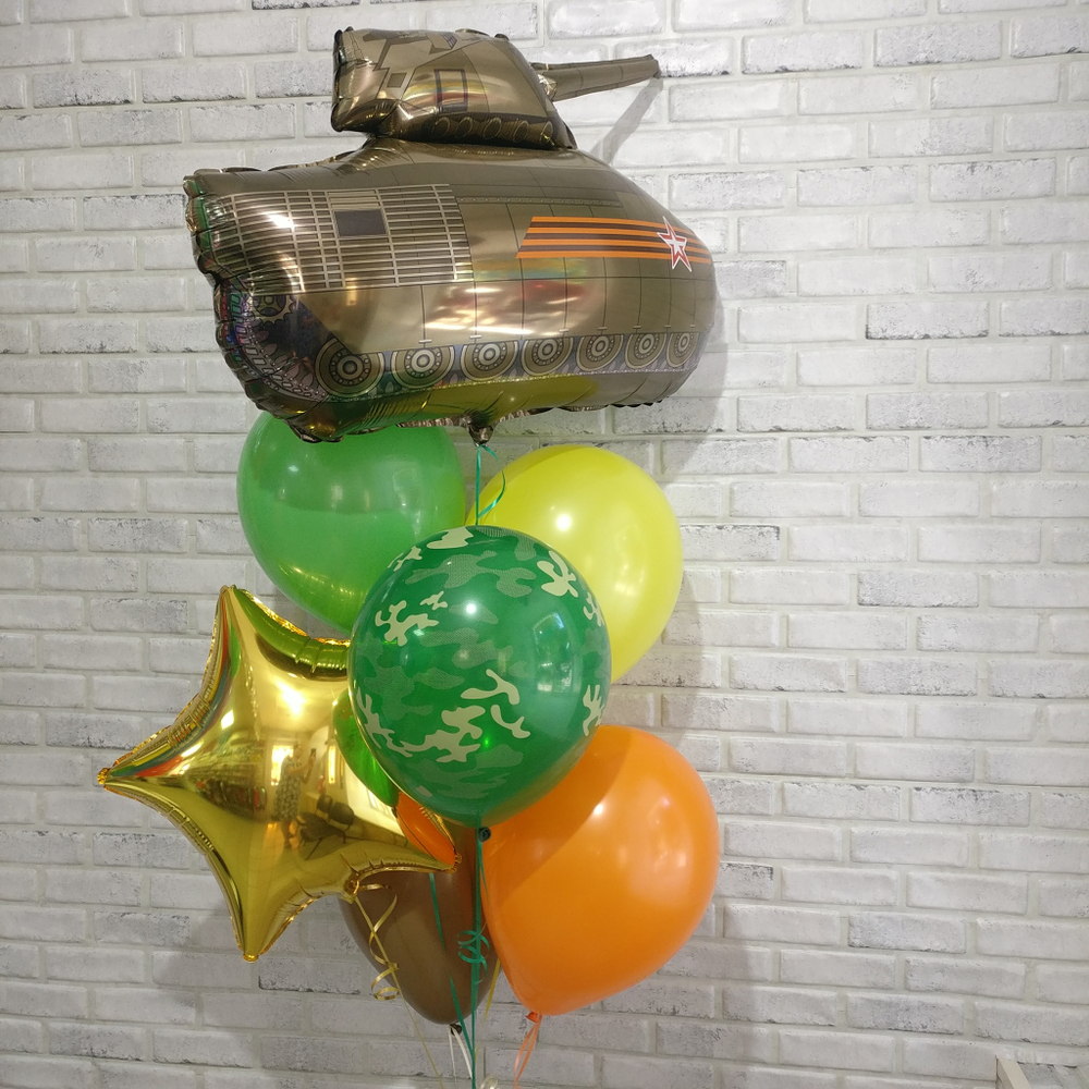 Набор шаров "Русский танк"