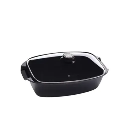 Жаровня Swiss Diamond HD Classic Nonstick SD61033C 33х21см, с крышкой