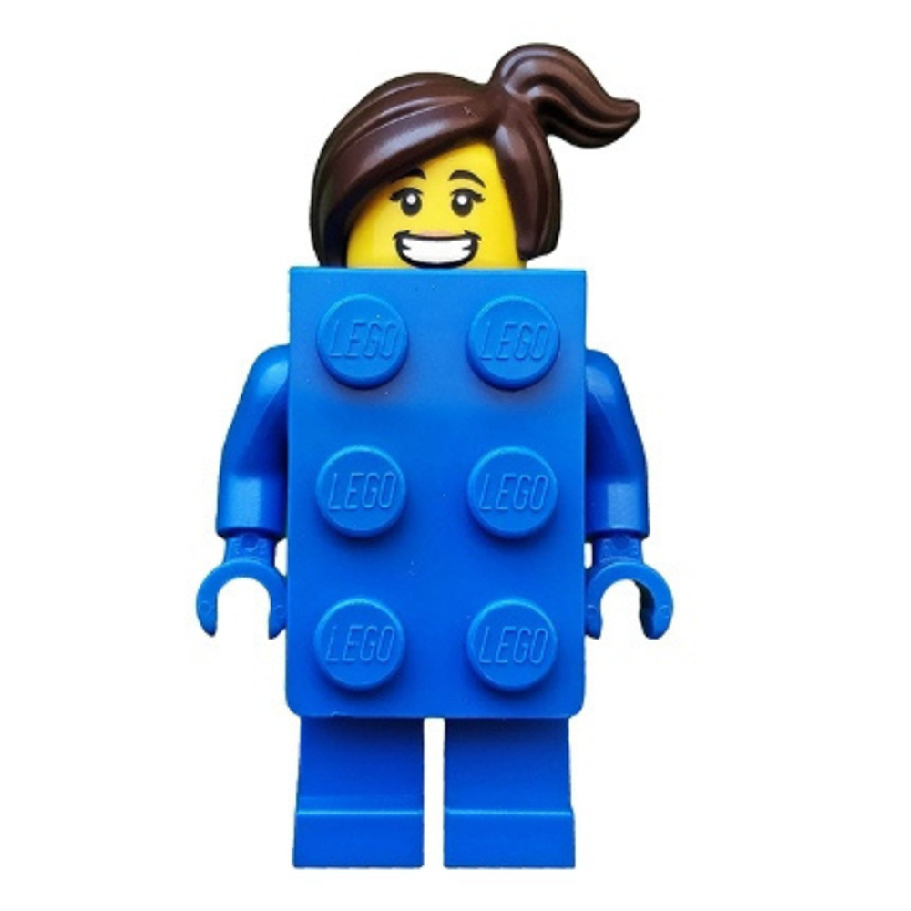 Девушка в костюме кирпичика col314