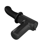 Черный вибромассажёр с поступательными движениями DJ Doctor (Цвет: черный)