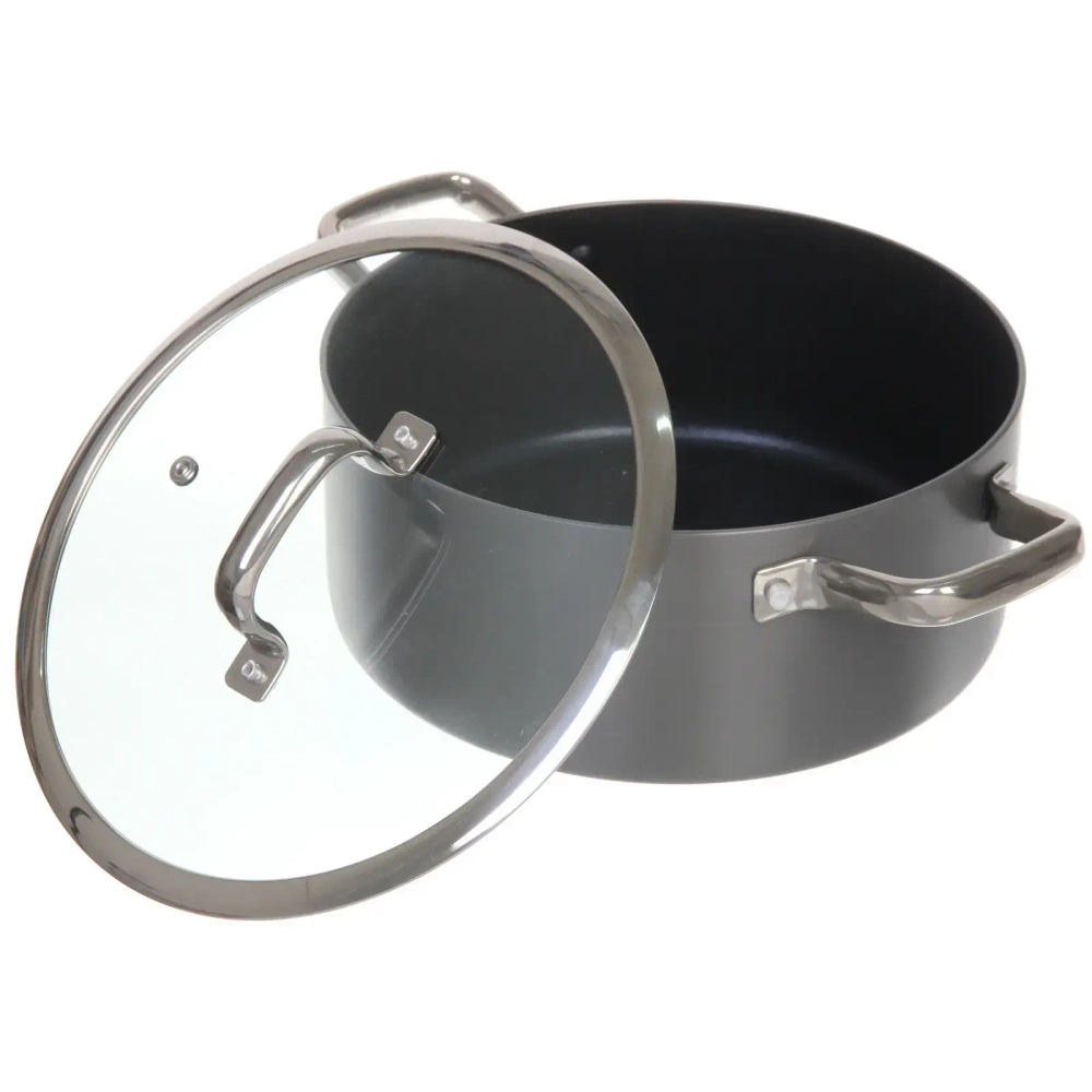 Кастрюля «ENERGY» 4,4 л, стеклянная крышка