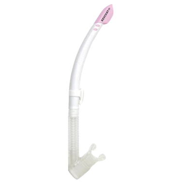 Трубка Beuchat Activa Dry Flex Purge с клапаном  Розовая  152488