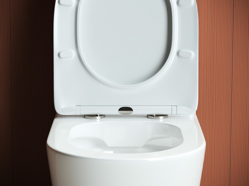 Унитаз-компакт безободковый Ceramica Nova Highlight CN1802-B с крышкой-сиденьем микролифт, белый глянец