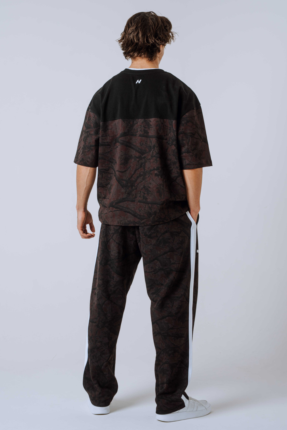 Футболка Oversized Tee POWER 898 DARK BROWN CAMO