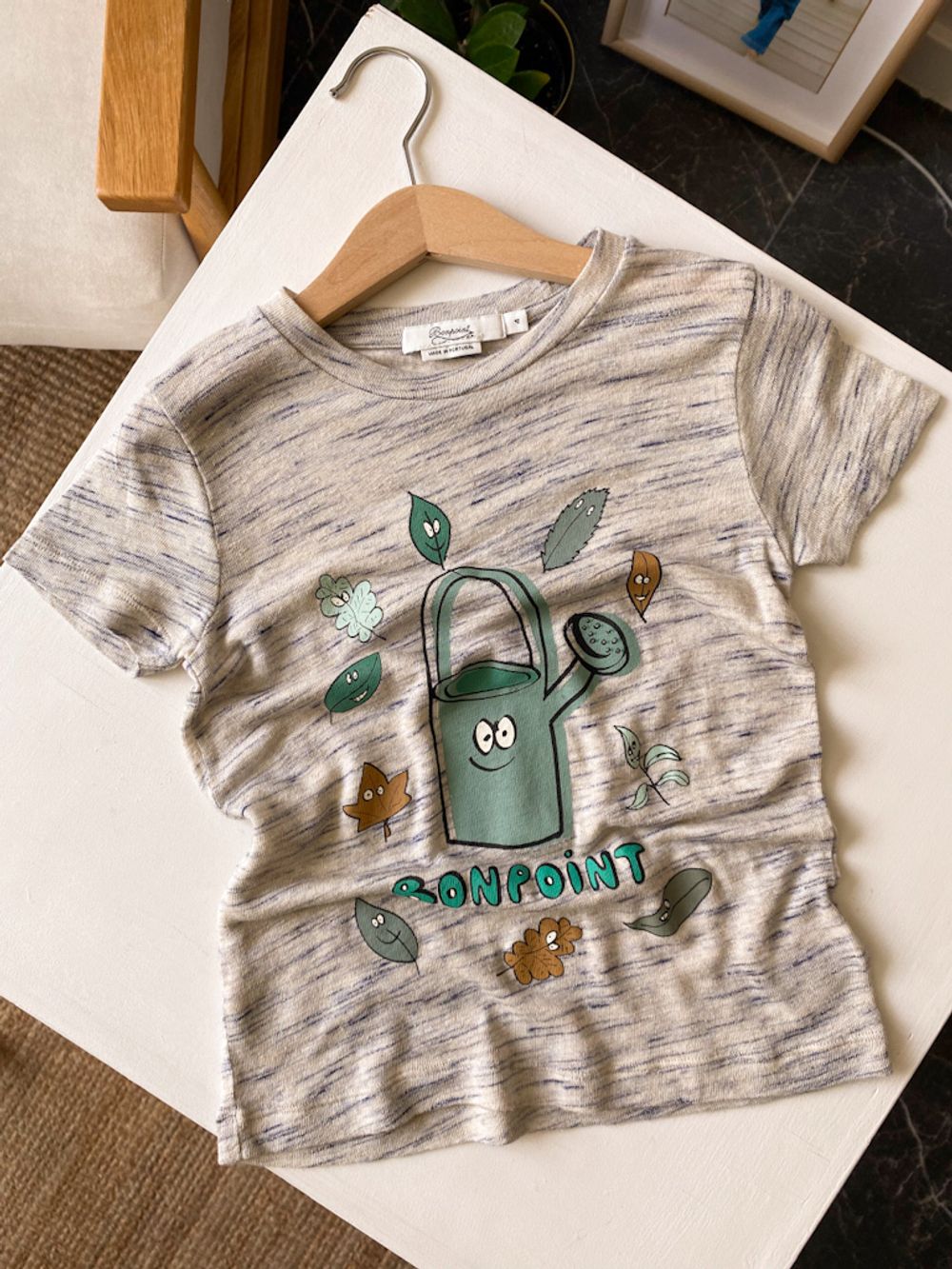 Хлопковая футболка Bonpoint, 104