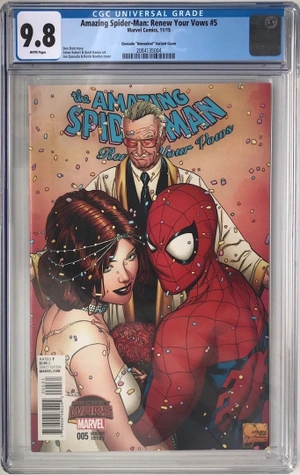 CGC Amazing Spider-Man: Renew Your Vows #5. Обложка 2. Состояние 9,8