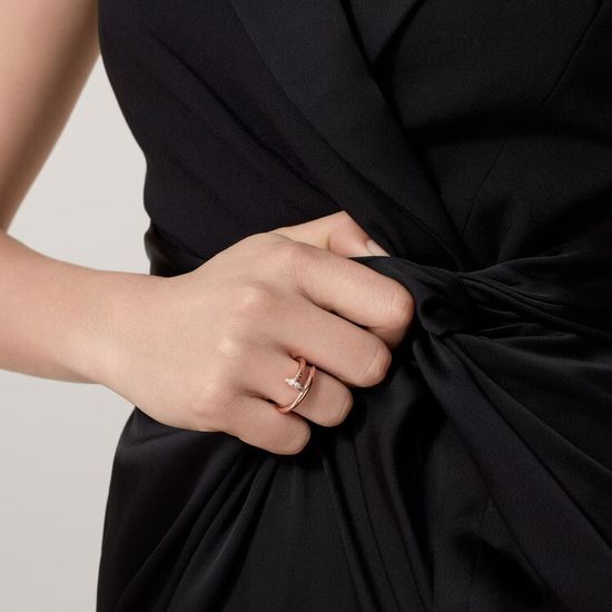 Кольцо Cartier Juste un Clou, classic model, с бриллиантами