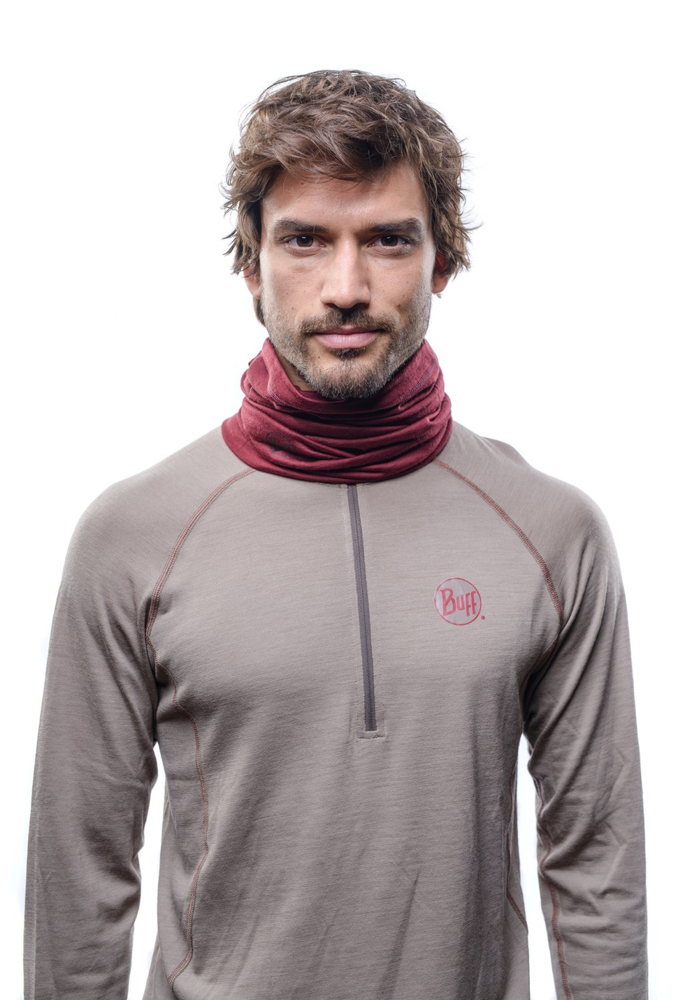 Бандана Buff Lightweight Merino Wool Tolui Black