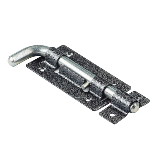 Засов Киров Секрет ЗД-03 антик серебро круглый Г-образный   / 2834