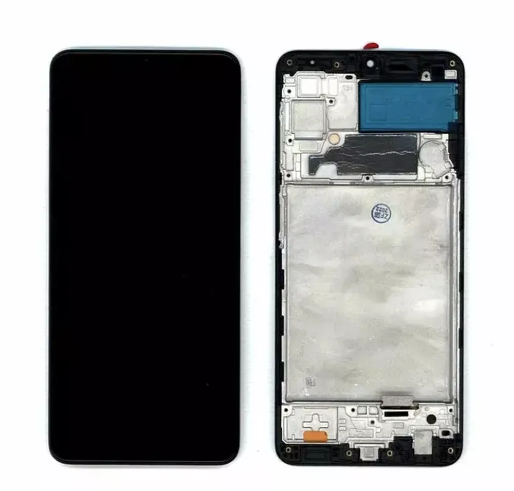 Дисплей для Samsung A225F (A22 4G) модуль Черный - (OLED)