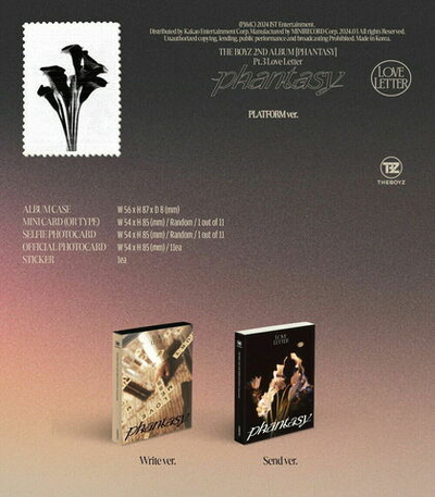 THE BOYZ - PHANTASY Pt.3 Love Letter [Platform ver.]